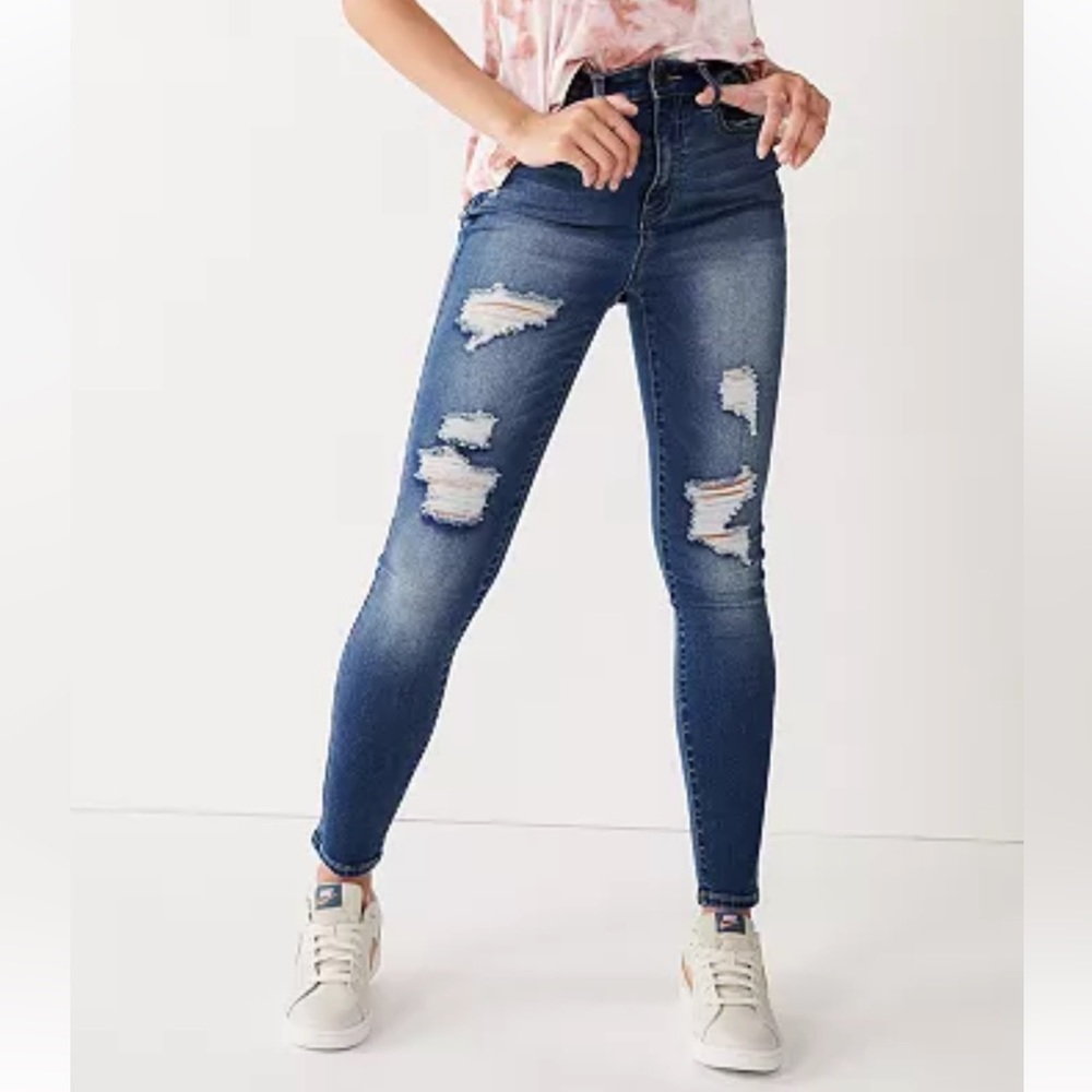 Juniors Size 5 SO‎ high rise jeggings